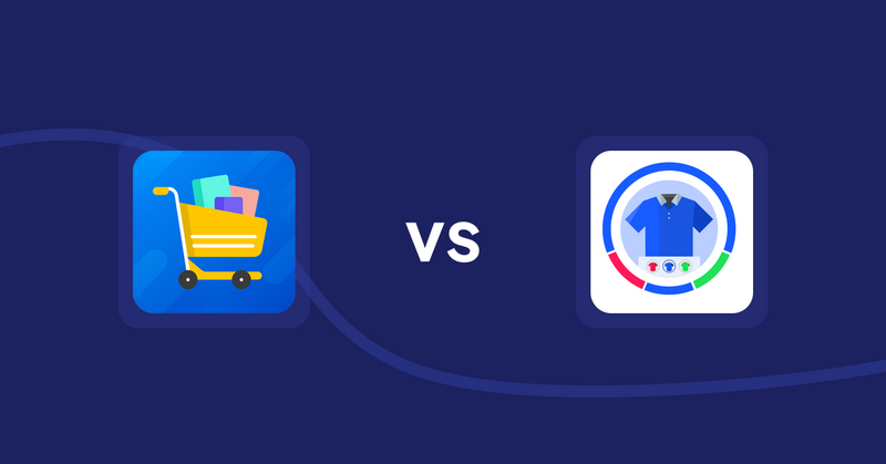 Shopify Product Display Apps: Prezen Wholesale Order vs EVS ‑ Easy Variation Swatches