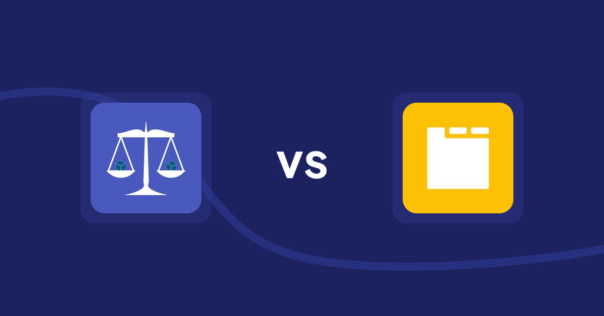 Shopify Product Display Apps: Equate ‑ Product Compare vs Ymq Product Tabs