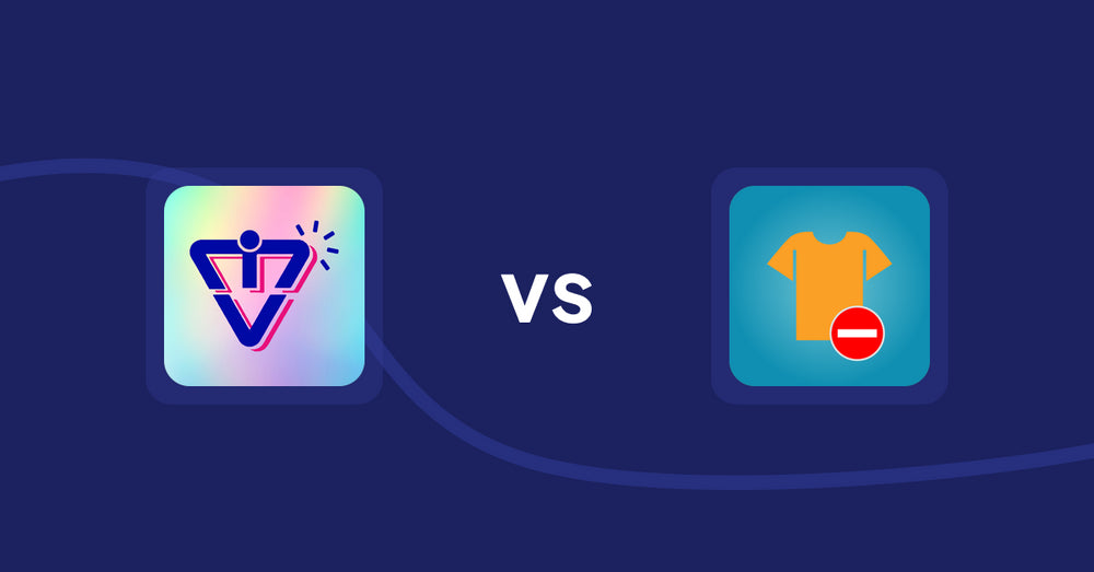 Shopify Product Display Apps: VIM: Variant Image Module vs Products Unavailable