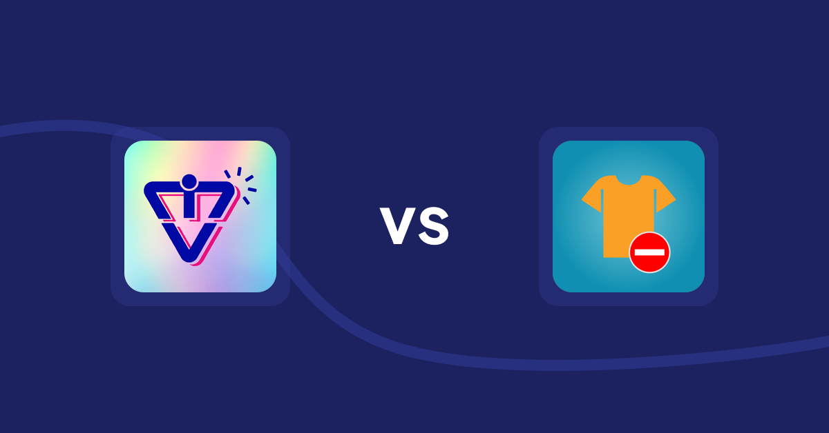 Shopify Product Display Apps: VIM: Variant Image Module vs Products Unavailable
