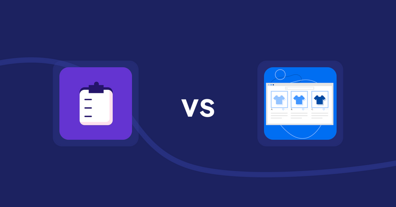 Shopify Product Display Apps: WSH Order Form & ReOrder vs Hura Product Showcase Builder