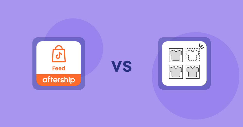 Shopify Product Display Apps: AfterShip Feed for TikTok Shop vs シンプル売り切れ非表示｜在庫切れ商品の表示変更