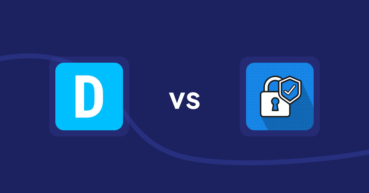 Shopify Product Display Apps: Dual Price Display by T2 vs B2B Essential Locks