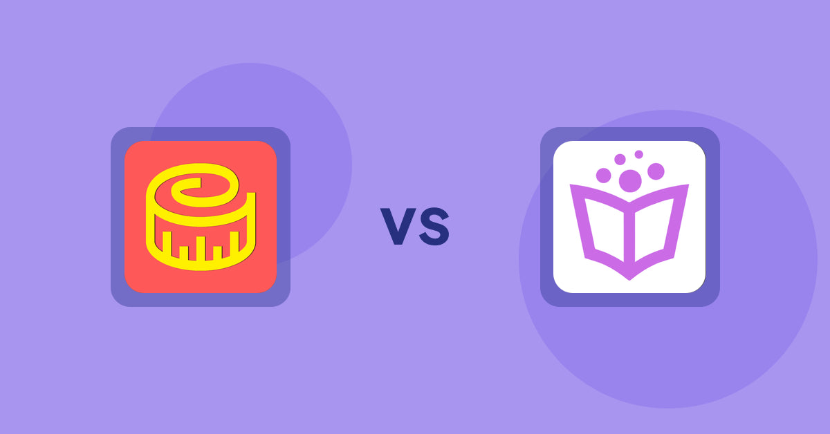 Shopify Product Display Apps: Snake Size Chart & Size Guide vs LitPDF Catalog Line Sheets