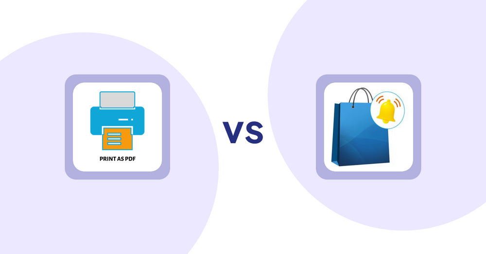 Shopify Product Display Apps: LitPDP ‑ Print as PDF vs CartBar ‑ Product Purchase Bar