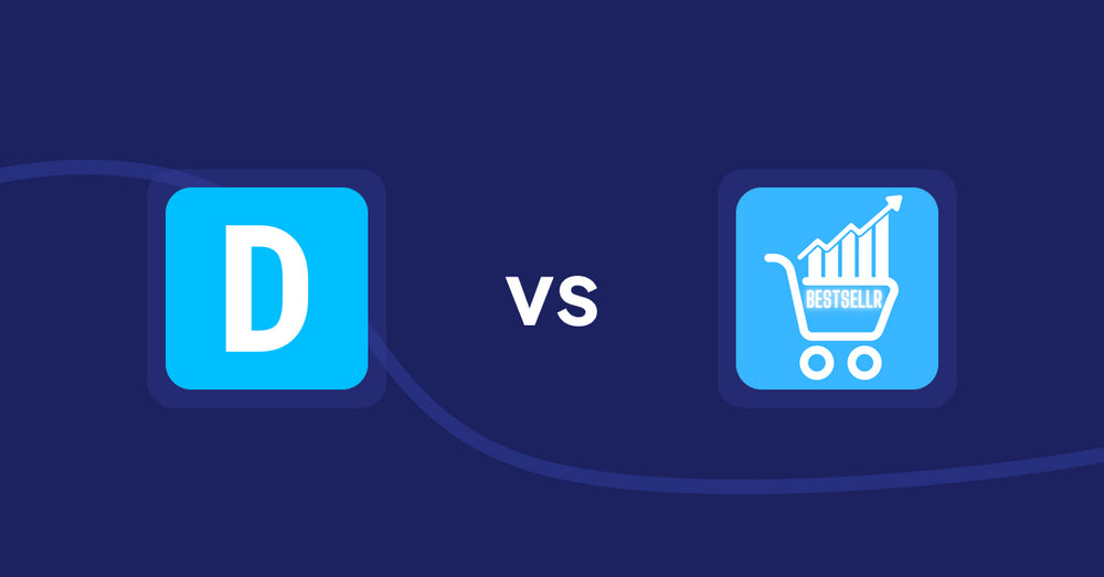 Shopify Product Display Apps: Dual Price Display by T2 vs Bestsellr