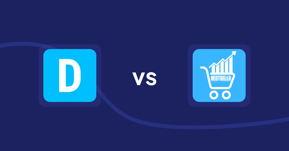 Shopify Product Display Apps: Dual Price Display by T2 vs Bestsellr