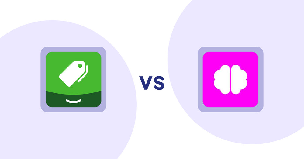 Shopify Product Display Apps: VIBE Shoppable Instagram Feed vs Brainy: AI SEO & Content Boost