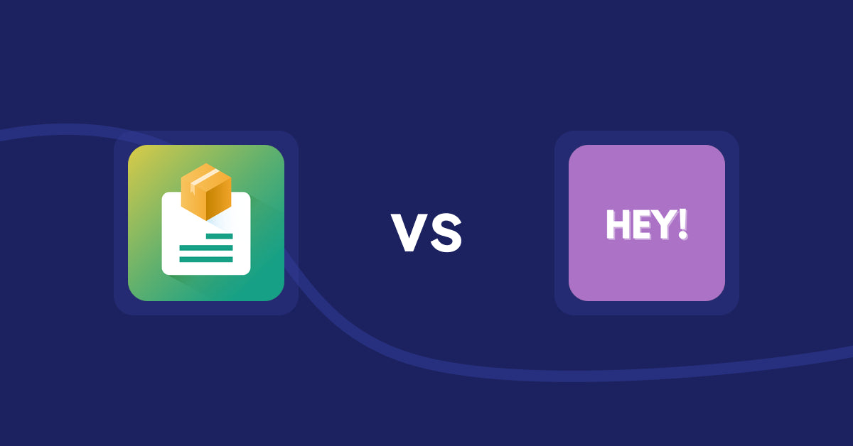 Shopify Product Display Apps: Product Descriptions by AMP vs Hey! Product Page Banner & Text