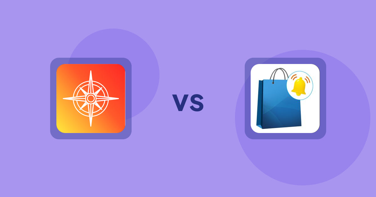 Shopify Product Display Apps: Compass Navigation vs CartBar ‑ Product Purchase Bar