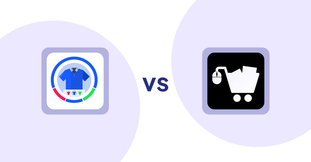 Shopify Product Display Apps: EVS ‑ Easy Variation Swatches vs LM Add To Cart Sticky