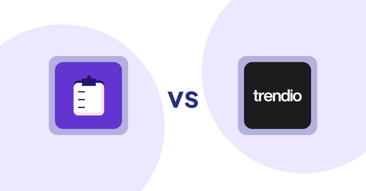 Shopify Product Display Apps: WSH Order Form & ReOrder vs Trendio