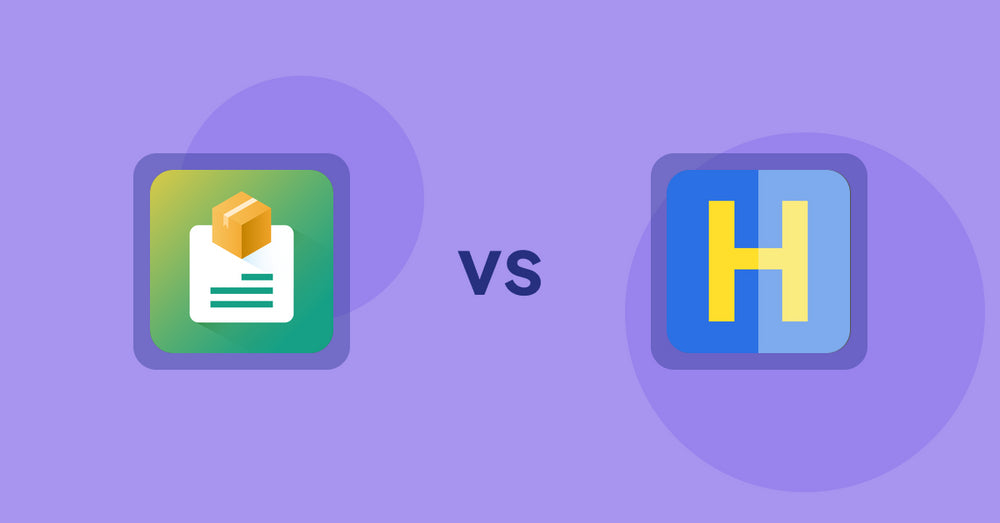 Shopify Product Display Apps: Product Descriptions by AMP vs HiVar: Hide Sold Out Variants