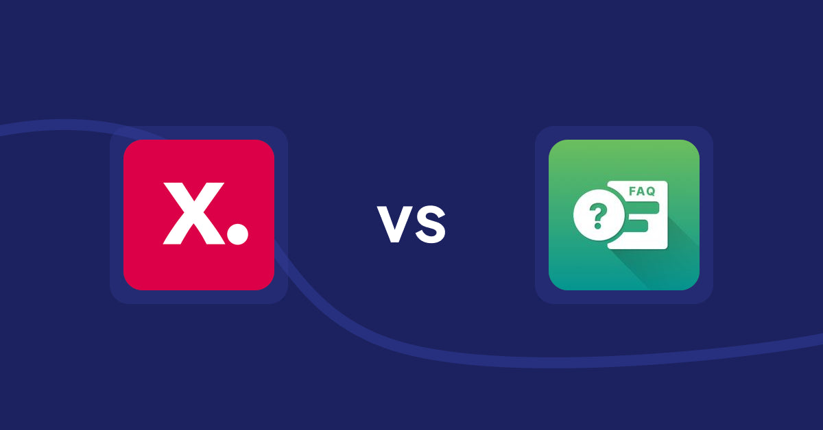 Shopify Product Display Apps: Category & Collection Sort |KX vs FAQ Expert: Product FAQ