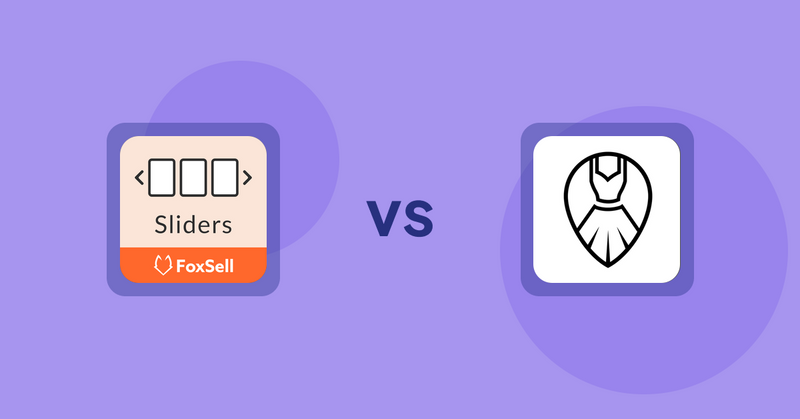 Shopify Product Display Apps: FoxSell Slider & Carousel vs AI Stylist