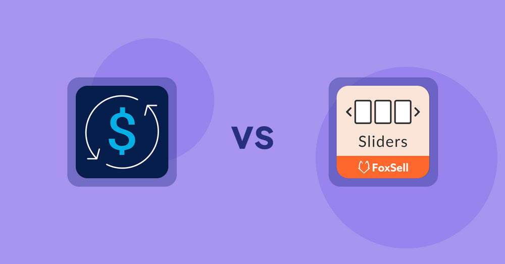 Shopify Product Display Apps: Bestsellers reSort vs FoxSell Slider & Carousel
