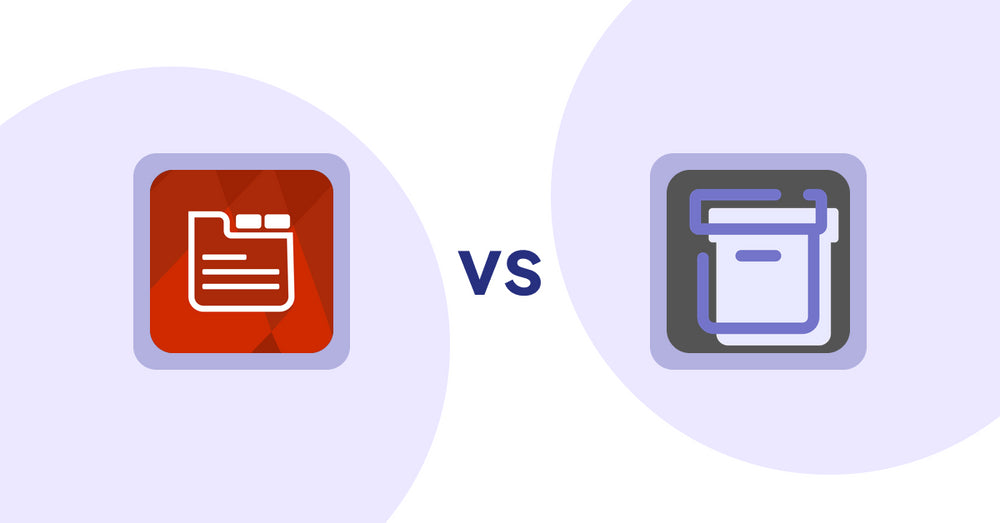 Shopify Product Display Apps: Tabs: SEO Product Tabs with AI vs Shelfify