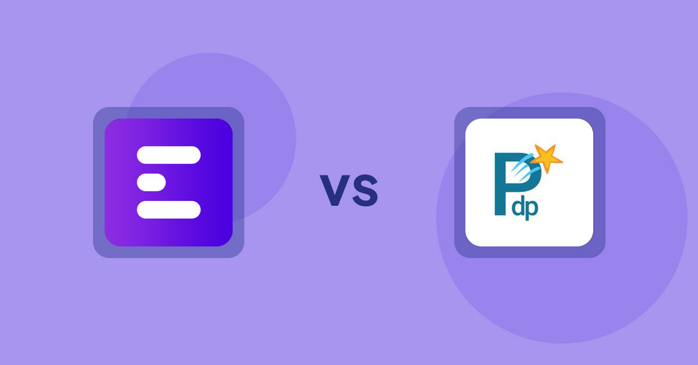 Shopify Product Display Apps: ANG Extra Menu vs. PDP Star