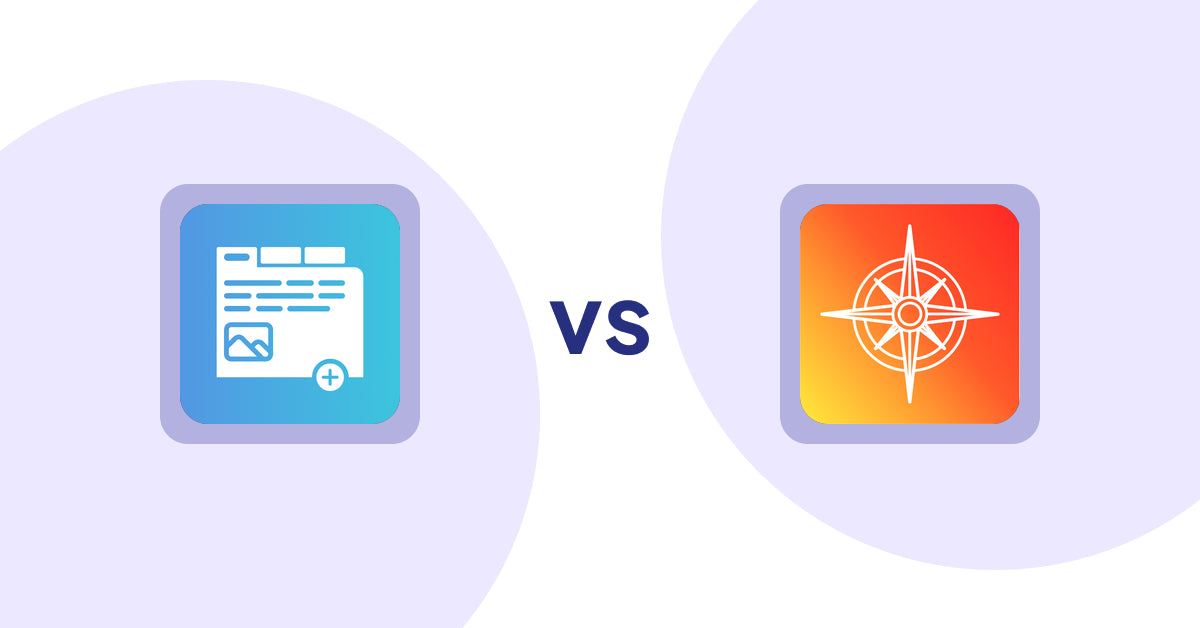 Shopify Product Display Apps: Advanced Product Tabs vs Compass Navigation