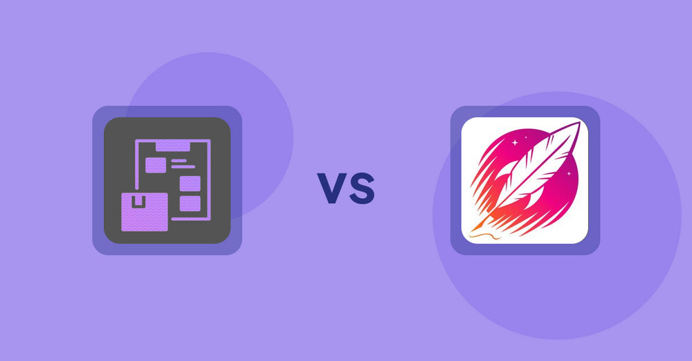 Shopify Product Display Apps: TezPDF: Product Catalogs vs Wordsmith: Content Generator
