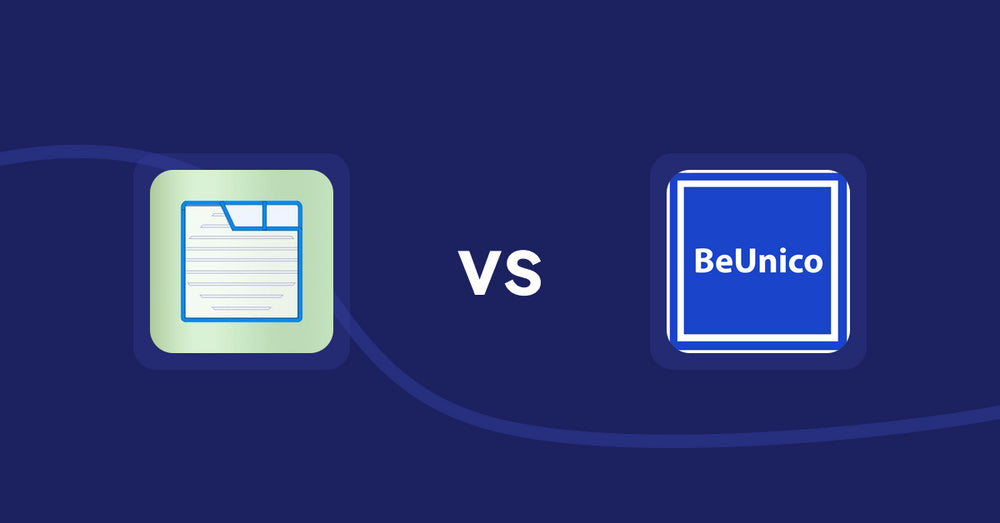 Shopify Product Display Apps: Ecom Product Descriptions vs BeUnico