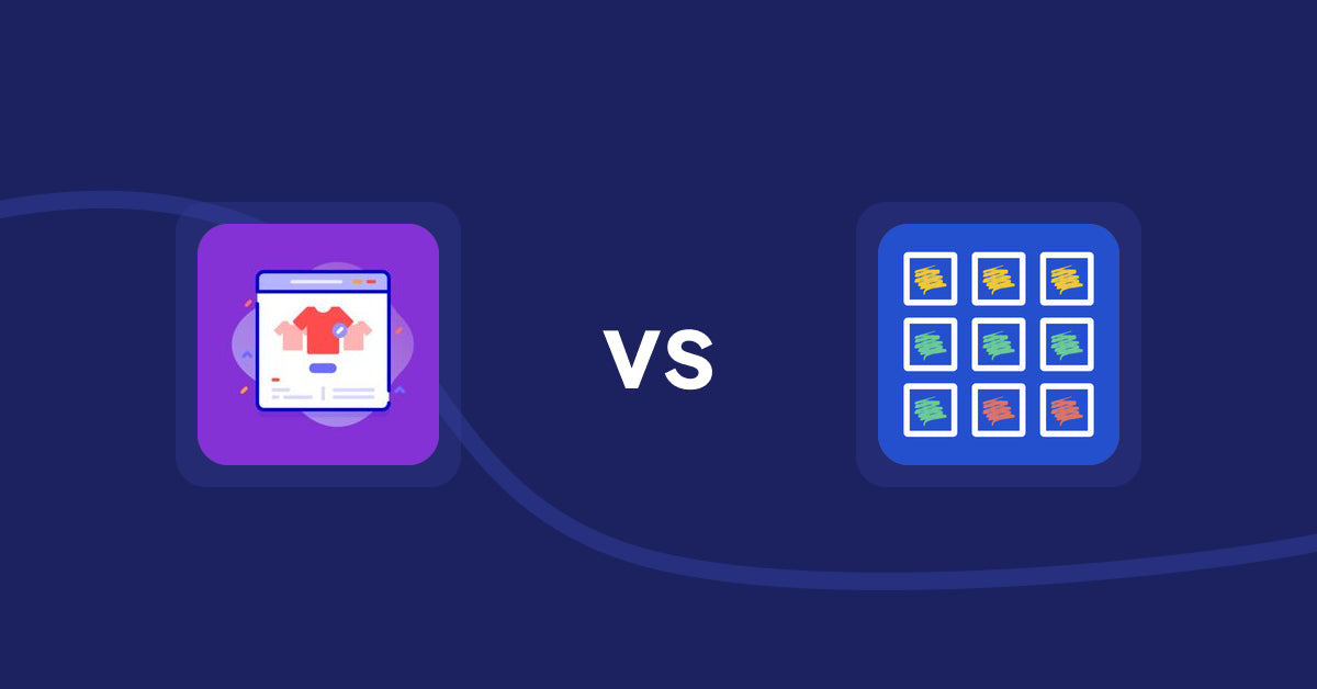 Shopify Product Display Apps: Variant Title Magic vs. Pixc: Visual Merchandising