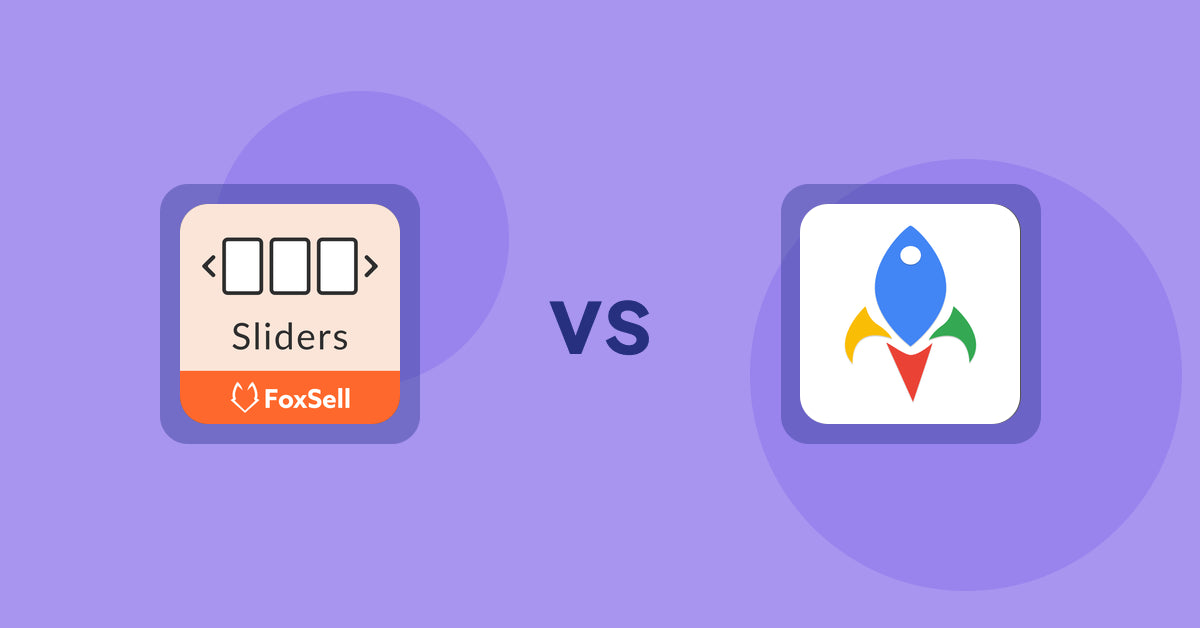 Shopify Product Display Apps: FoxSell Slider & Carousel vs Jedi Back In Stock Admin Alert