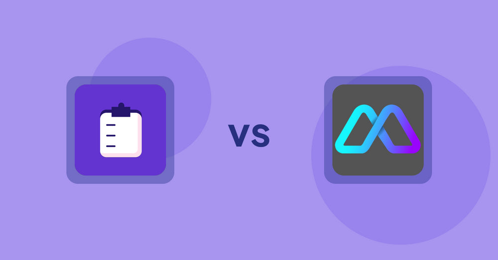 Shopify Product Display Apps: WSH Order Form & ReOrder vs. Metadrob: Create Virtual Store