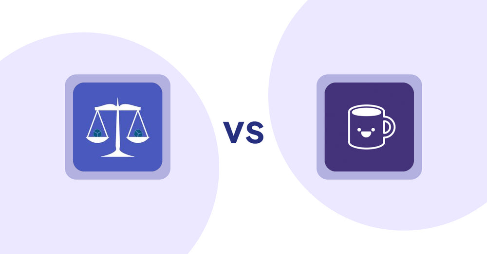 Shopify Product Display Apps: Equate ‑ Product Compare vs Mugshot Bot