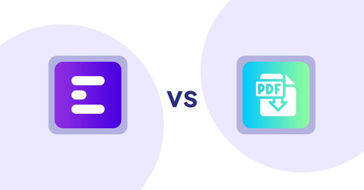 Shopify Product Display Apps: ANG Extra menu vs Hukify ‑ PDF Catalog Printer