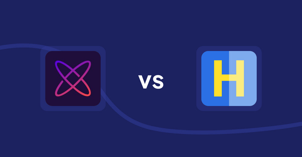 Shopify Product Display Apps: Meteor Mega Menu & Navigation vs HiVar: Hide Sold Out Variants
