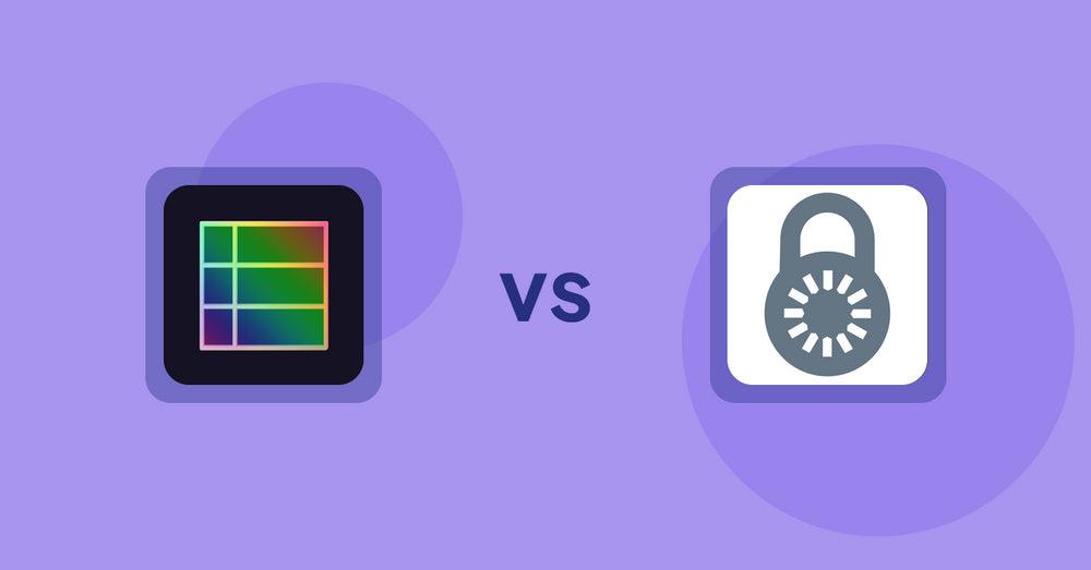 Shopify Product Display Apps: TableFlow Specification Table vs Reveal Lock Manager