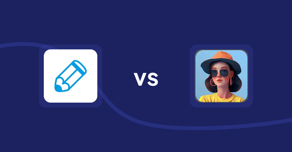 Shopify Product Display Apps: Writer Sofia vs Fit it