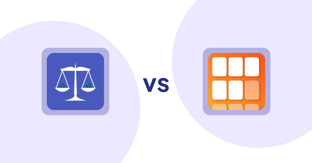 Shopify Product Display Apps: Equate ‑ Product Compare vs Scroll Bee ‑ Infinite Scroll