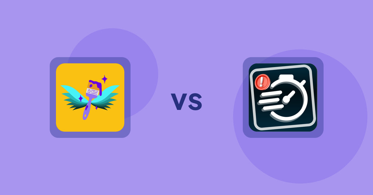 Shopify Product Display Apps: Badgfly ‑ Product Personalizer vs Urgency! Low Stock Counter