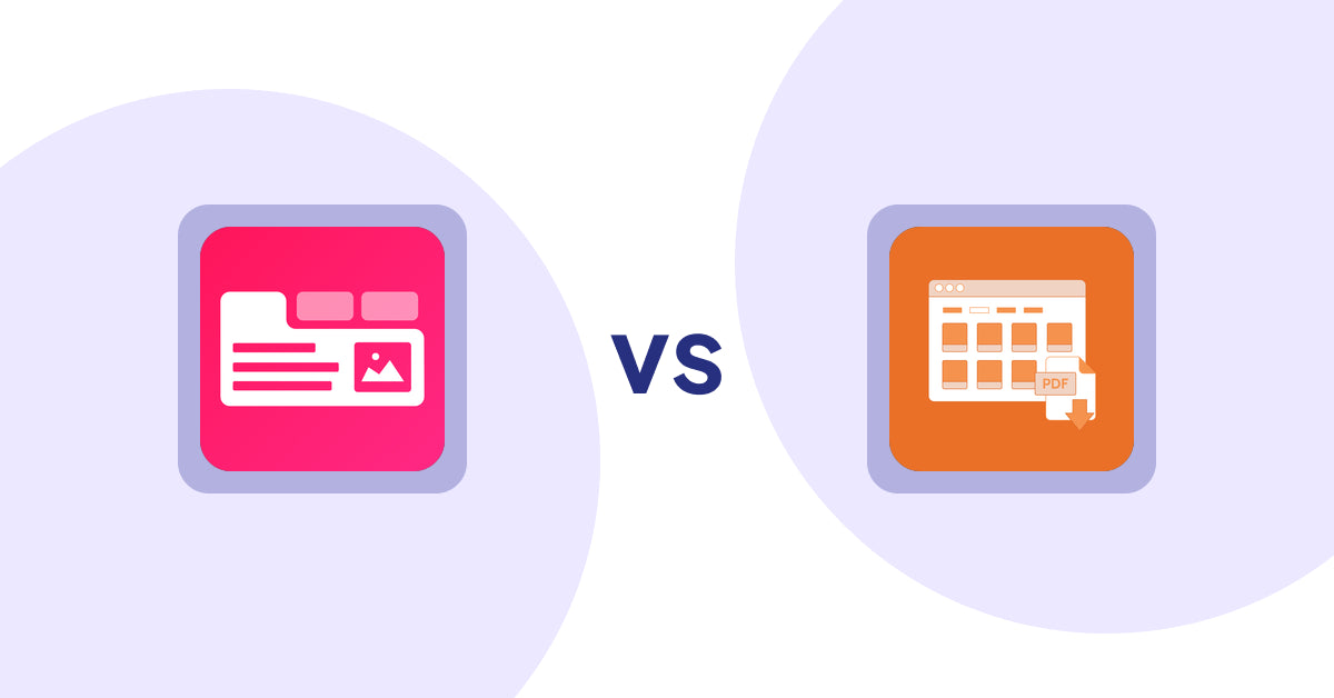 Shopify Product Display Apps: Tabs+ Product Descriptions vs Meetanshi PDF Product Catalog