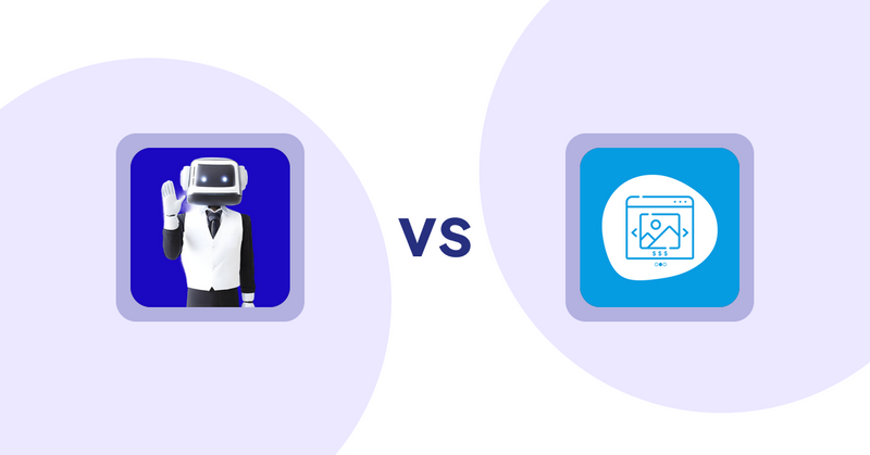 Shopify Product Display Apps: ShopCierge — AI Sales Chatbot vs Quick Product Navigator Slide