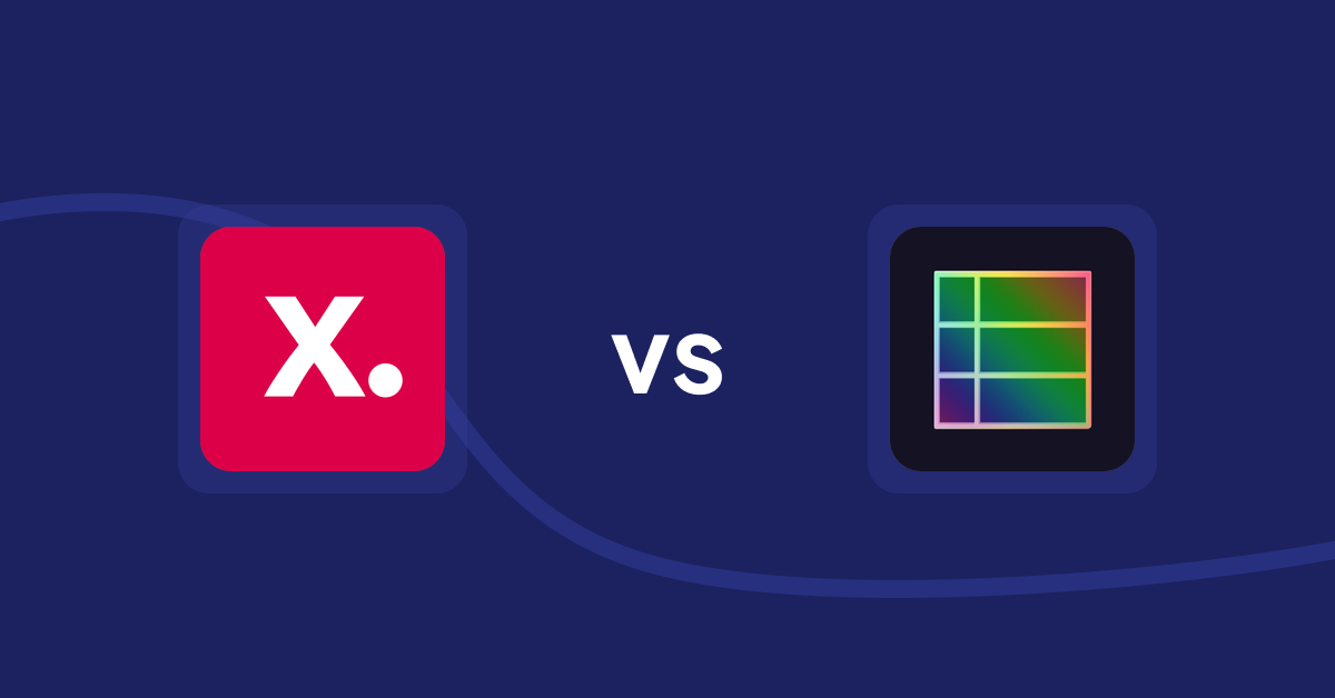 Shopify Product Display Apps: Category & Collection Sort |KX vs TableFlow Specification Table
