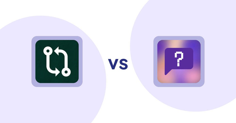 Shopify Product Display Apps: Compareder ‑ Product Compare vs FAQbucket ‑ Help Center & FAQ