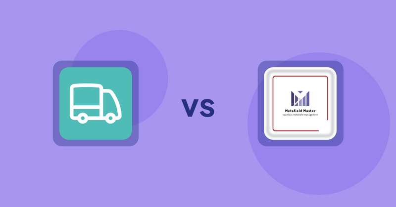 Shopify Metafield Apps: BB Estimated Delivery vs. Metafield Master