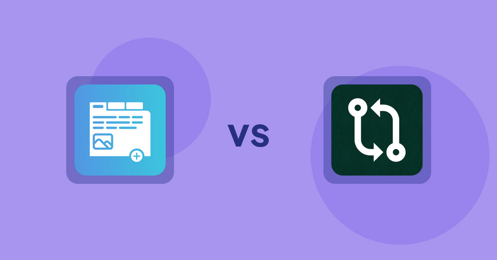 Shopify Product Display Apps: Advanced Product Tabs vs Compareder - Product Compare