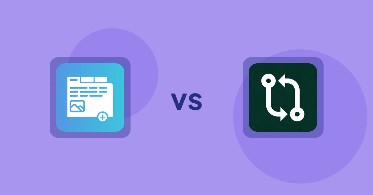 Shopify Product Display Apps: Advanced Product Tabs vs Compareder - Product Compare