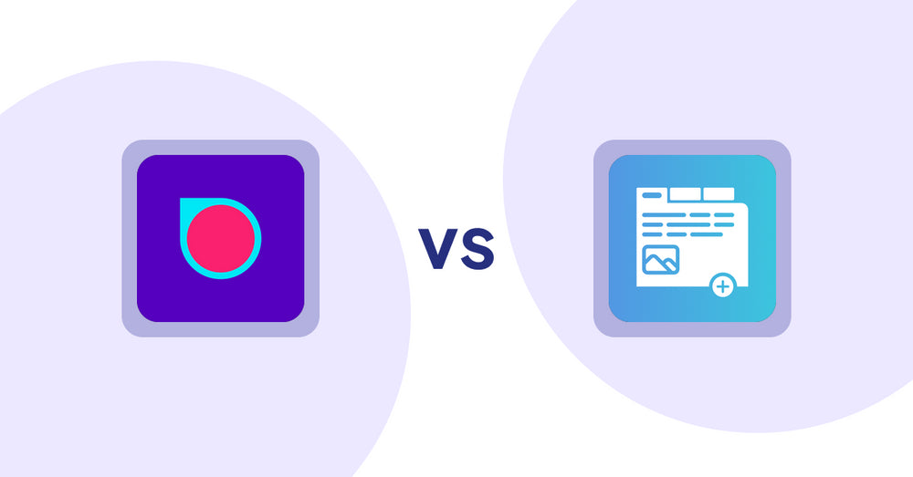 Shopify Product Display Apps: Spotlight: Video Loops vs Advanced Product Tabs