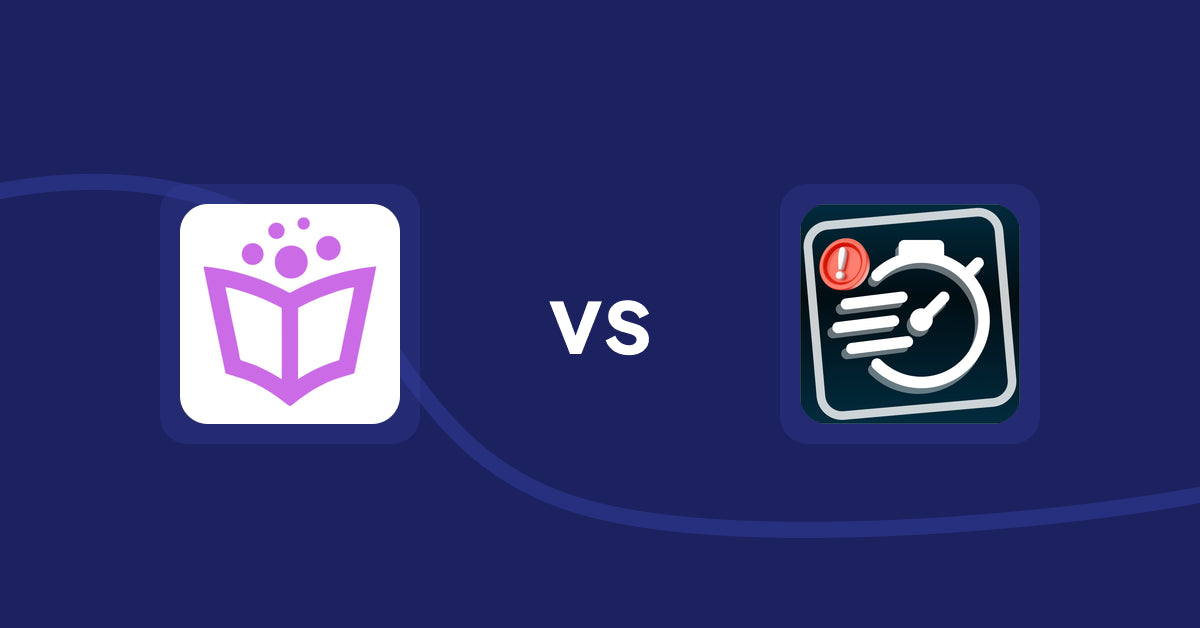 Shopify Product Display Apps: LitPDF Catalog Line Sheets vs Urgency! Low Stock Counter