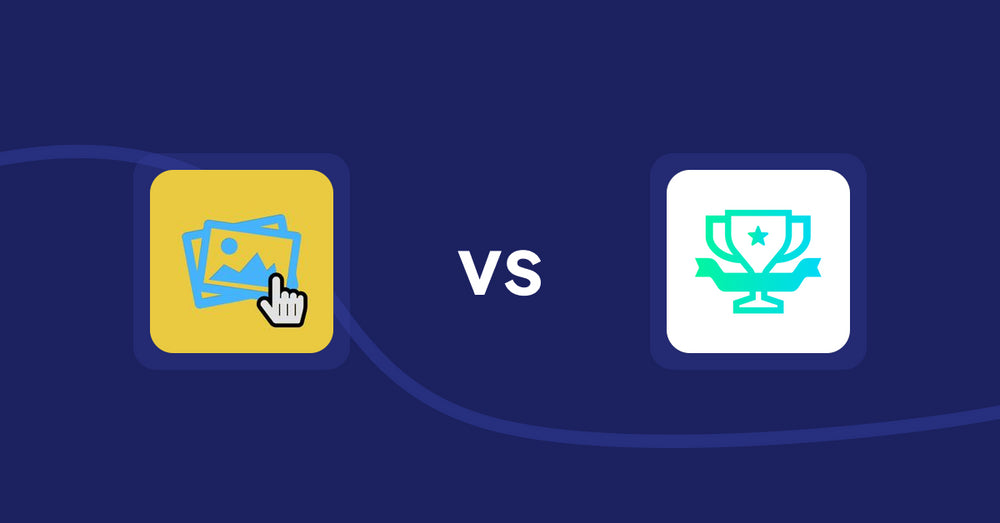 Shopify Product Display Apps: Singleton | Second Image Hover vs らくらくランキング表示アプリ｜リテリア Ranking