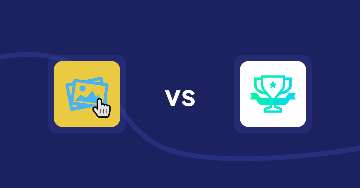 Shopify Product Display Apps: Singleton | Second Image Hover vs らくらくランキング表示アプリ｜リテリア Ranking