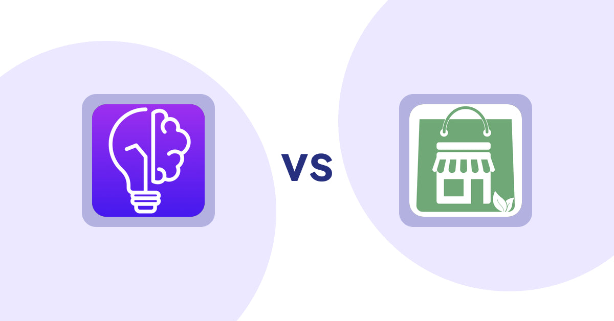 Shopify Product Display Apps: GoWise: AI Product Description vs Greeniemart
