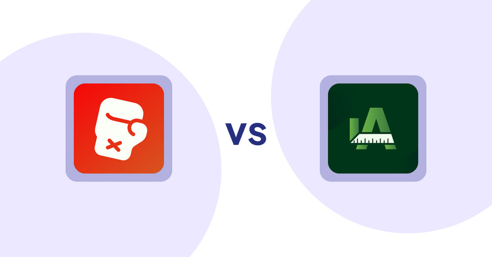 Shopify Product Display Apps: Knockout ‑ Hide Out Of Stock vs Easy Size Chart by Akeans