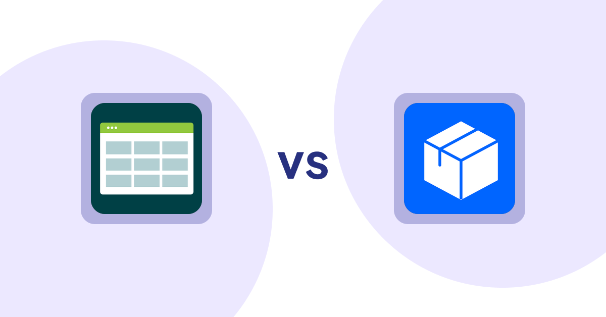 Shopify Product Display Apps: Product Table vs. Wonderful Widgets