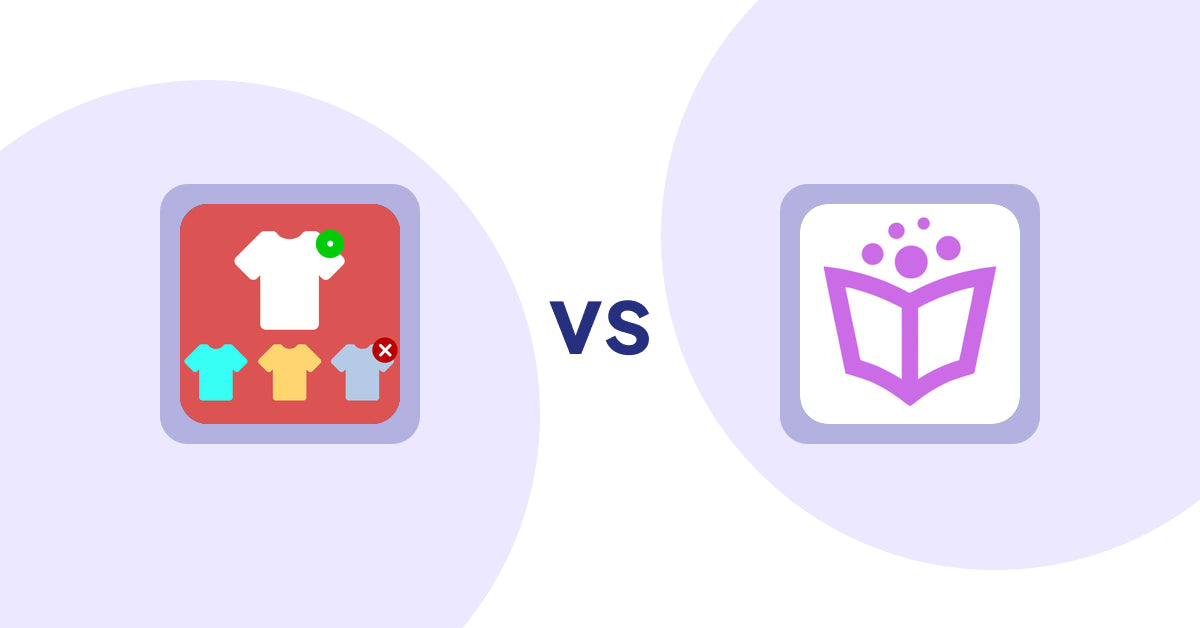 Shopify Product Display Apps: ST: Product & Collection Sort vs LitPDF Catalog Line Sheets